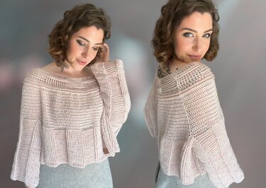 Häkelanleitung Pullover "NASCHKATZE"