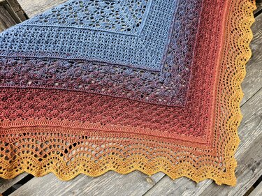 Häkelanleitung Tuch Devin