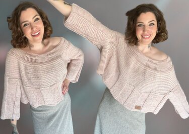 Häkelanleitung Pullover "NASCHKATZE" - Bild 3