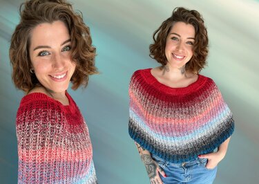 Häkelanleitung Poncho "ROCK IT"