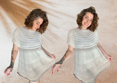 Häkelanleitung Kleid "STRANDMUSCHEL" - Bild 3