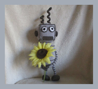 Robot Ronny - Crochet