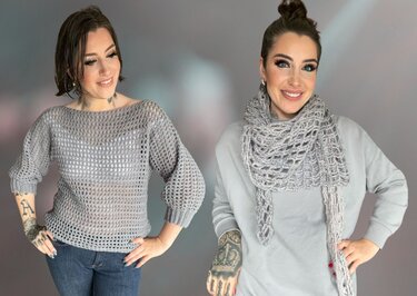 SPARSET - Team "Grau" - Häkeln