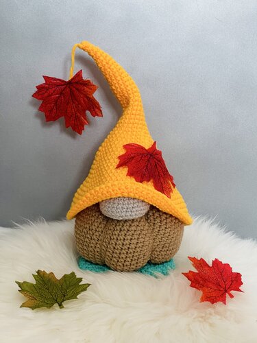 Wichtel-Kürbis - Häkeln