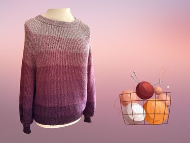 Raglanpullover Melrose - Strickanleitung