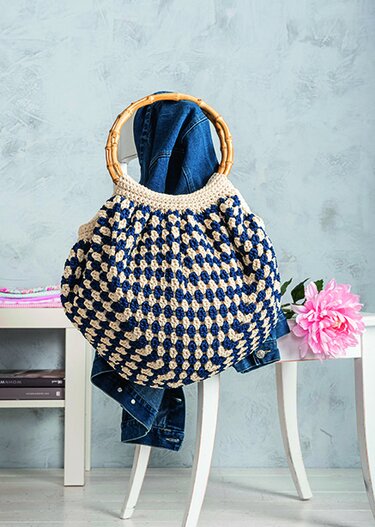 Beutel: Konstanze - Häkeln