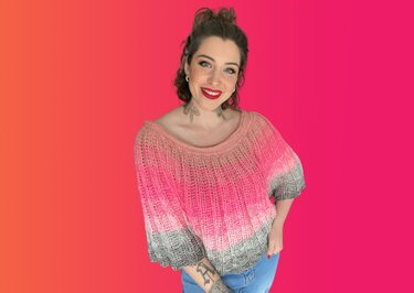 Häkelanleitung Poncho "NEONQUEEN" - Bild 2