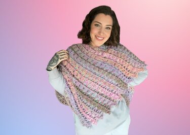 Häkelanleitung Tuch "FADENPOESIE"