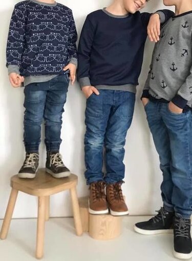 Anleitung Sweater Felix Frechdachs - Nähen