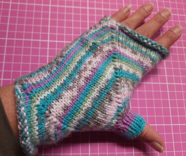 Japanische Handschuh * Handschuhe * Stulpen stricken