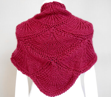 Strickanleitung - Dreiecksloop Dreieckstuch HEARTSHELL - No.125