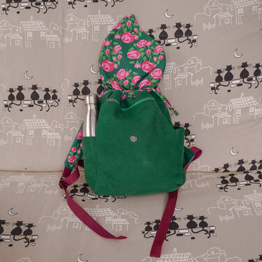 Rucksack "Blatt" in 4 Größen nähen