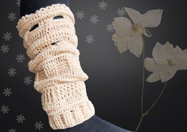 Häkelanleitung Beinstulpen "SANDY" - Bild 2