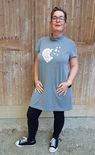 HOODIE&KLEID Dalina GR. 44-58 | BU 116-155 CM