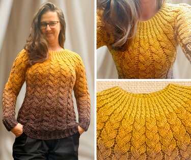 Häkelanleitung für den Pullover Trenzas