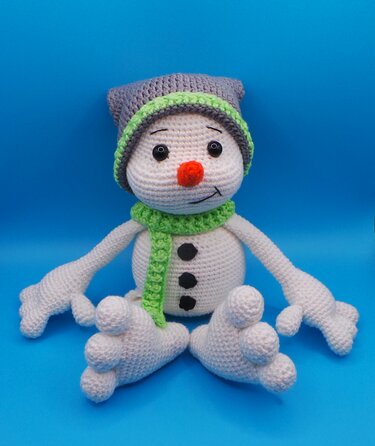Häkelanleitung Schneemann Mailo