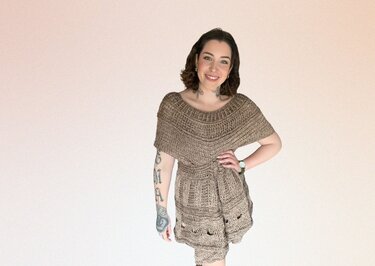 Häkelanleitung Kleid "KAFFEETRAUM"