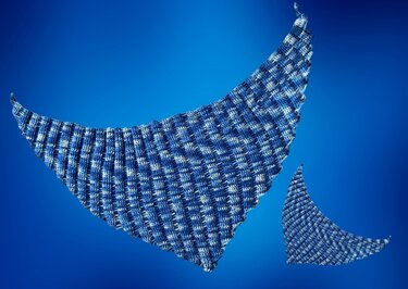 Häkelanleitung Tuch "FLAUSCHWERK" - Häkeln