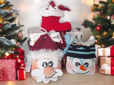 Häkelanleitung Christmas Bag`s 2.0