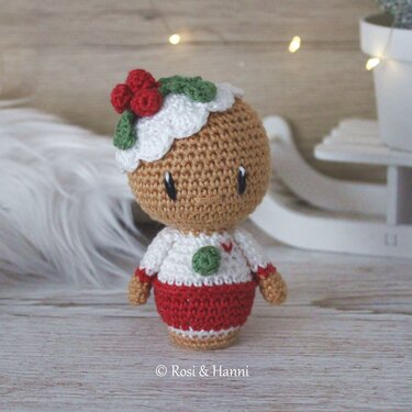 Häkelanleitung Lebkuchenmännchen Leo