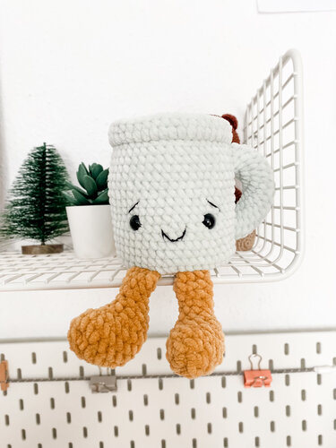 Süße Tasse (Happy Mug) kostenlose Häkelanleitung - Bild 3