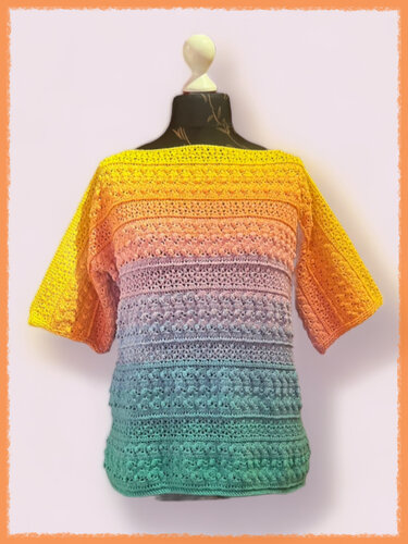 Pullover "Happy Day" - Häkeln