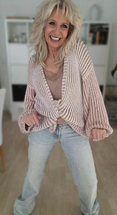 Flossy Strickjacke - Strickanleitung - Bild 6