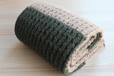 "Herbst" gestrickter Schal, PDF-Anleitung - Stricken