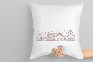 Weihnachtsdorf Plotterdatei SVG DXF FCM - Plotting