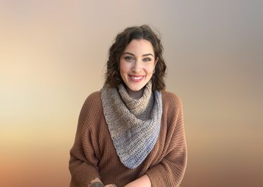 Häkelanleitung Tuch "LA VIE EST BELLE" - Bild 3
