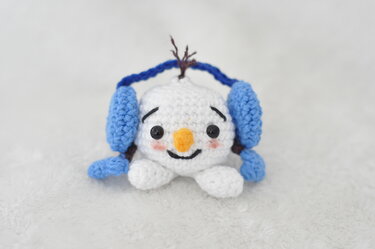 Häkelanleitung süße Schneemänner