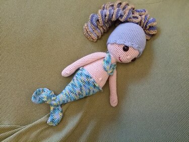 Häkelanleitung Meerjungfrau Coralita