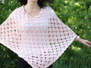 Häkelanleitung Poncho "Umarmung", alle Größen!