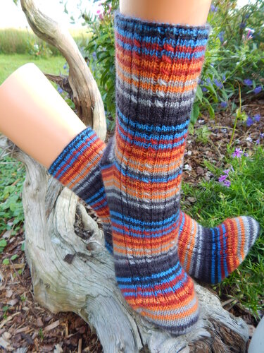 Sockenmuster "Kavalier" (Gr. ca 42/43) - Stricken