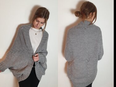 210 Strickanleitung Seelenwärmer Maiglöckchen