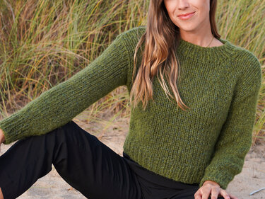 Knit a simple basic sweater with video tutorial - Knitting