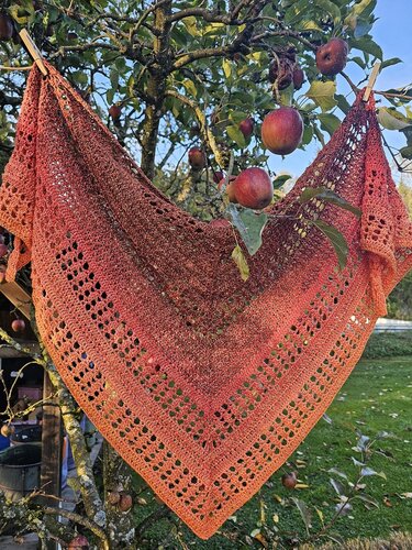 Häkelanleitung Tuch Henny