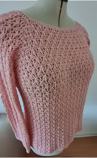 Pullover "Lucky" Häkelanleitung RVO