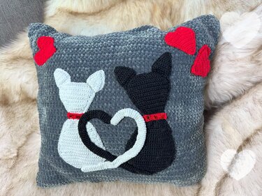 Häkelanleitung für das Wunderschöne Kissen