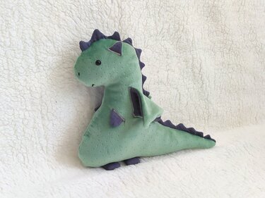 Sewing Pattern Plush Toy Dragon