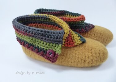 MeiHomies gehäkelte Filzschuhe für Klein & Groß Gr. 20-47 - Felting