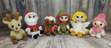 Kleiner Schneemann - Häkeln