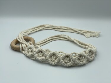 Makramee - Gardinen / Vorhang Krawatte - Macrame