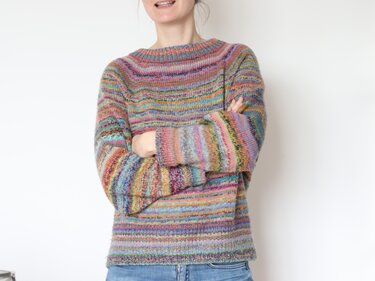 Knitting Pattern | HAPPY Sweater Maxi | Size XXS - 2XL - Image 2