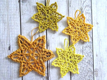 Häkelanleitung filigraner Stern