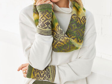 Grünes Set - Stricken