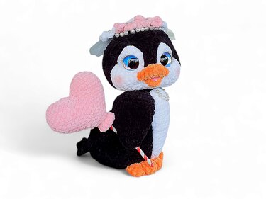 crochet pattern The Penguin Wedding