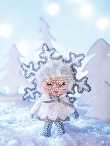 H&auml;keln: Eisk&ouml;niginnen - Häkeln