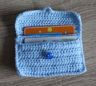 Crochet Pattern: Wallet With 2 Compartments