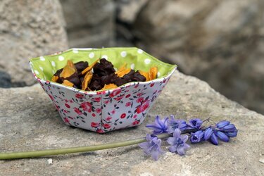 Schale Utensilo in 4 Größen Stoffschale nähen